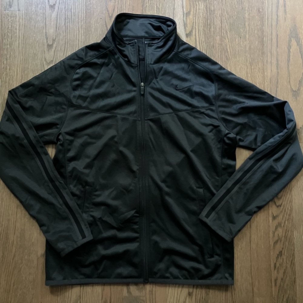 Nike Mens Warm-up Zip-up Lightweight Atheltic Jacket M NWOT
